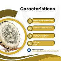 Tambor chamánico artesanal - Ojos de Luna Esoterismo - details 3