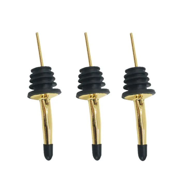 Tapa De Vino De Acero Inoxidable Con Desbordamiento Para Alcohol Y Licor Dispensador De Botella Accesorios De Vino Con Cierre - 1