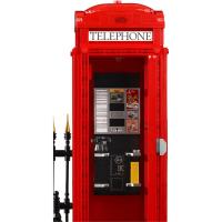Bloques De Construcción De Teléfono De Londres Rojo 1460Pcs Compatible Con 21347 Decoración Para El Hogar Juguetes Para Niños Regalo De Cumpleaños - details 5