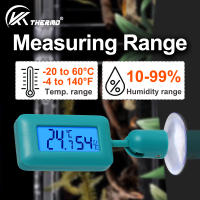 Mini Termómetro Digital Para Reptiles Con Ventosa Rotativa De 360 Grados Y Luz Líquido De Vidrio Accesorios Para Lagartos Serpientes Y Arañas - details 0