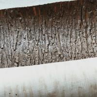 Decoración De Jardín Post De Lámpara De Tubo De Escalera De Silicona Artificial Con Efecto De Corteza De Árbol Para Exterior - details 3