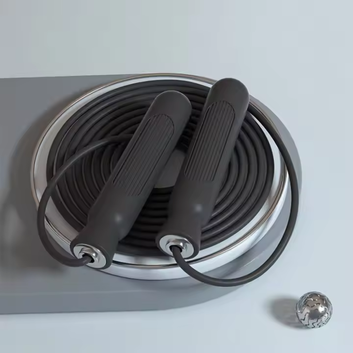 Cuerda De Saltar Ajustable Para Velocidad Fitness Cuerda De Saltar Para Pérdida De Peso Entrenamiento De Cardio Para Mujeres Hombres Y Niños - 1