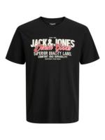 Jack & Jones Hombre Pack 2 Camisetas de manga corta en color Summer Fig y Black logo estampado Moda Casual Informal REF 279535 - 279535 - details 3