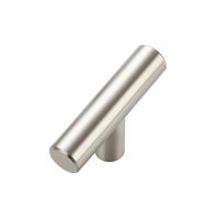 Manijas De Acero Inoxidable T-Forma Para Muebles 2 Piezas Puertas Armarios Cremalleras Silvery Modernas Para Gabinetes Y Cajones - details 7