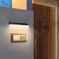 Lámpara De Pared Solar LED Impermeable Para Jardín Decoración De Hogar Iluminación Para Balcón Escaleras Valla Moderno - details 5