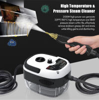 Limpiador a vapor de alta presión, dispositivo de mano de 2500W, alta temperatura, para el hogar, la cocina, el coche y el vehículo - details 1