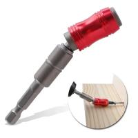 Juego De Soporte De Punta De Broca Giratorio Magnético 1/4 Pulgada Hexagonal Con Extensión Y Solución Rápida Para Destornillador - details 0