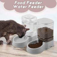 Comedero automático para mascotas, comedero para perros y gatos de 3,5 L, dispensador de comida para mascotas, bebedero para animales de perros y gatosComedero automático para mascotas, comedero para perros y gatos de 3,5 L, dispensador de comida para mas - details 1