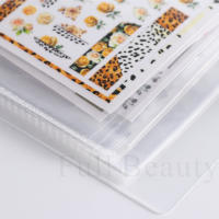 Libro De Almacenamiento Para Uñas Con 80 Ranuras Organizador De Decales Y Fotos Herramienta De Manicura Display Show Shelf - details 6