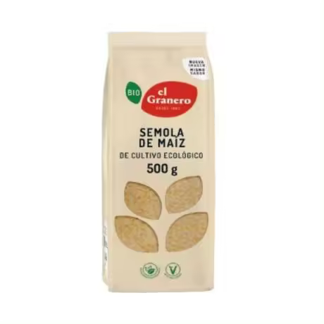 Semola de Maiz Bio 500g El Granero Integral - 1