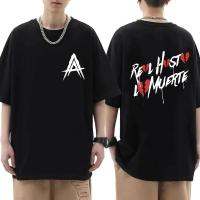 Camiseta Gráfica Hip Hop Para Hombres Y Mujeres Algodón Oversize Estilo Rapper Camiseta Corta De Moda Casual Para Calle - details 1