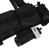 Porta-ortesis Elástica 2pcs Con Gancho Y Correa Para Exterior EDC Monedero Rig De Pecho Porta-Bandolera Almacenamiento EMT - details 4