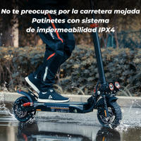 Patinete Eléctrico iScooter iX4 800W 10" con APP 48V 15 Ah Batería Máxima Alcance 45 Km Potente para Adultos - details 9