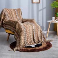 Manta Boho Azteca Baja Estilo Geométrico Tapiz Colgante Para Sofa Cubierta Slipcover Decorativa De Poliéster/Celulosa Manta Portátil Para Adultos - details 15