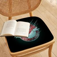 Almohadilla De Silla Suave Para Comedor Patio Oficina Interior Estilo Moderno Tamaño 40x40cm/45x45cm/50x50cm Con Cuerda No Desmontable Y Lavable De Peluche Poliéster Para Adultos Con Diseño De Películas G-Ghostbusters Frozen E-Empire - details 12
