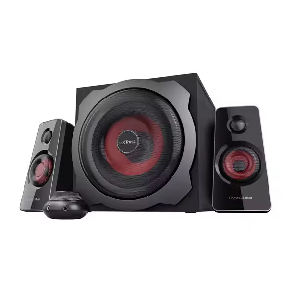 ALTAVOCES 2.1 TRUST TYTAN GXT 38 GAMING SUBWOOFER NEGRO - 1