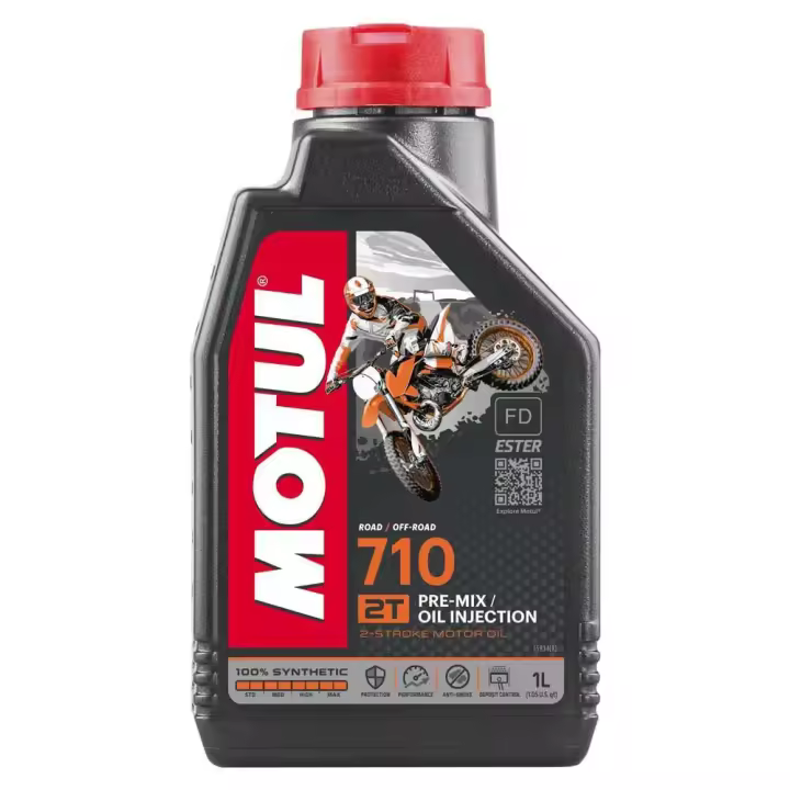 Motul Aceite De Motor 710 2t 1l - 1