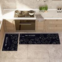 Alfombra No Esmerilada De Cocina Para Piso Absorbente Y Antideslizante Para Dormitorio Sala De Estar Entrada De Baño Decorativa De Pared Larga - details 9