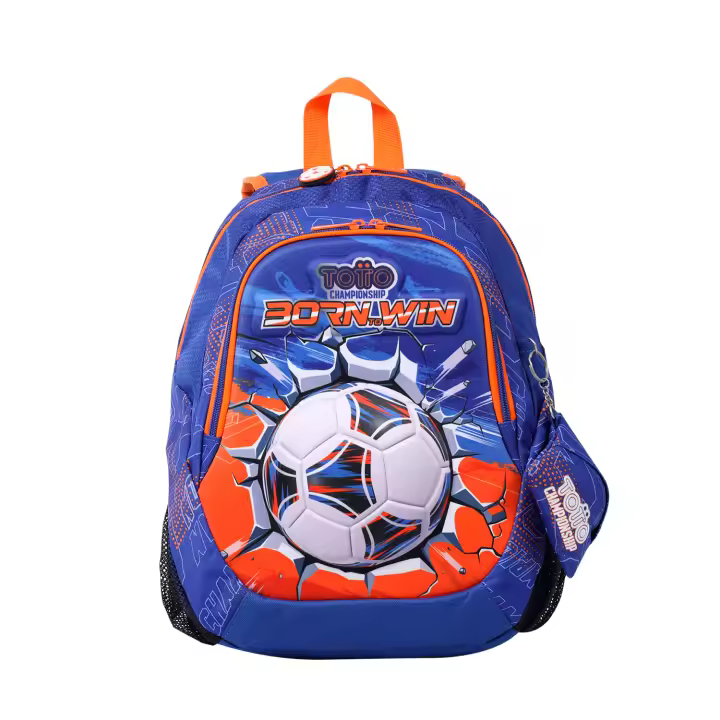 Totto Mochila escolar  Soccer  -Dimensiones:29 x 40 x 14 cm-Material:Poliester - 1