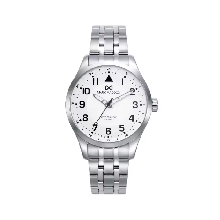 Mark Maddox Reloj Mission Blanco HM0148-04 , para Hombre - 1