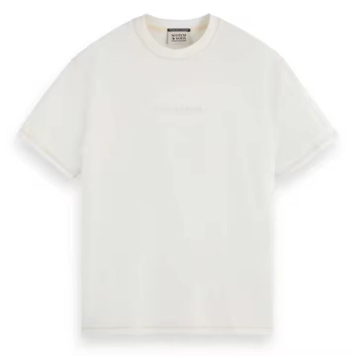 Scotch & Soda Camiseta De Manga Corta Core Logo Front - 1
