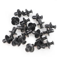 Clavos De Plástico Para Puerta 8mm Agujero Universal Negro Auto Retenci\u00f3n De Clip De Presi\u00f3n Accesorios De Automoci\u00f3n - details 3
