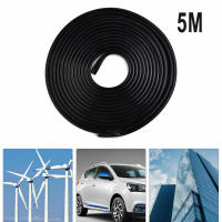 1Pc Tira De Protección Para Puerta De Coche 5M Goma U Shaped 11mmx5mm Sellado Decorativo Herramientas De Adornos Para Automóviles - details 1
