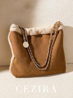 Bolso De Hombro Para Mujer Invierno Moda Casual Grande Cuadros Falso Piel Suave Cadena De Hilo Decorativa Bolsa De Mano Viaje Trabajo - details 0