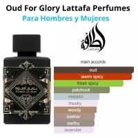 Perfume Badee Al Oud For Glory 100ml - Lattafa: Elegancia y Poder Olfativo - details 0