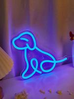 Chi-Buy 1PC Signo Neón LED En Forma De Perro USB Para Decoración De Pared De Habitación Luz Neón Adecuada Para Fiestas Y Regalos - details 3