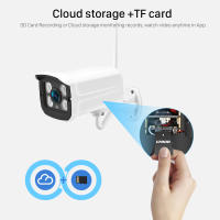 Cámara De Seguridad IP 1080P 5MP Exterior WiFi Cámara De Vigilancia Inalámbrica Impermeable Bala HD CamHi Cam Para El Hogar - details 6