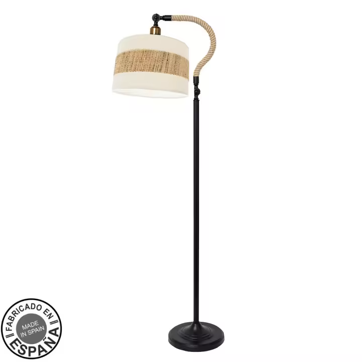 Pie de Salón FABRILAMP Nicaragua Negro/Blanco/Natural - 1