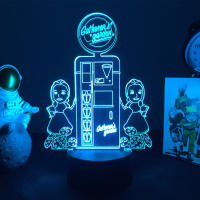 Lámpara De Noche LED BioShock Infinite 3D Para Decoración De Habitación Infantil Regalo De Cumpleaños Luz De Mesa Iluminación De Ambiente - details 4