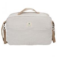 Bimbidreams Bolso Maternidad Nature lino de Bimbi Casual de color beige - details 1