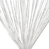 Panel De Puerta Ventana Con Pantalla Antipolvo Tassel Beaded Cortinas Translúcidas Para Decoración De Habitaciones - details 4