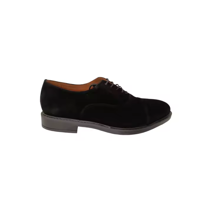 Zapato Derby de Caballero con Detalles de Costuras, Serraje y Cierre de Cordones - Estilo Clásico y Elegante para Hombres - 1