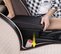 Retroiluminado De Coche Para Peugeot 2008 Caja De Almacenamiento Central Accesorios Especiales Con Soporte Para Brazos Y USB - details 3