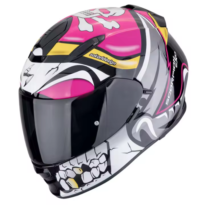 Casco Scorpion EXO-491 PIRATE Rosa 22.06 - 1