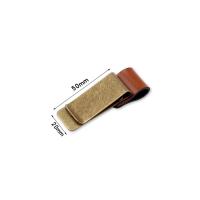 Stonego Portaestilográficos Hecho a Mano En Cuero Con Cierre De Cobre Y Acero Inoxidable Organizador Para Cuaderno Y Papel Herramientas De Escritura Para Oficina - details 11