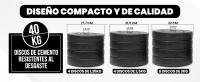 Juego de Mancuernas Ajustables 4 en 1 con Barra Recta de Conexión, Discos