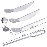 Kit De Limpieza Un Toque Para Barbacoa Weber 22-1/2 Pulgadas Accesorios De Reemplazo Fácil Instalación Eco-amigable - details 7