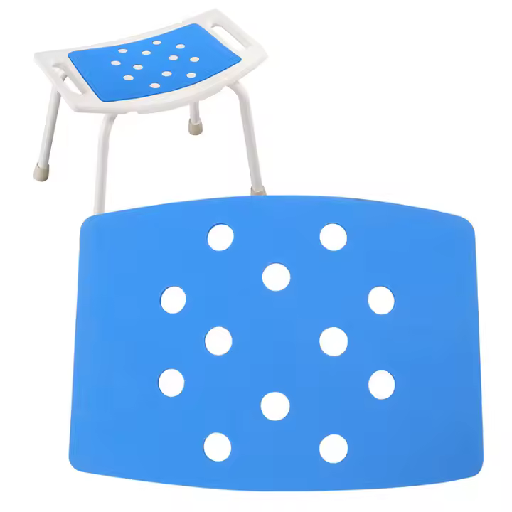 Bath Chair Mat Bath Mat Disabled Non-Slip Seat Pad Portable Bath Mat Bath Stool Cushion Elderly Children Folding - 1