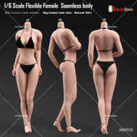 Figura De Acción Flexible AB001 1/6 Para Mujer Con Cuerpo Sin Aros Detachable Y Detalles Fisiológicos Pezuñas Y Esqueleto De Acero 12'' Con Gran Seno - details 11
