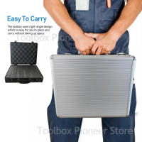 Caja De Herramientas De Aluminio Resistente Organizador Portátil Para Garage Y Herramientas Espacio Grande Para Coche Y Casa - details 4