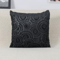 Paquete De 2 Fundas Para Cojines Suaves De Color Oro Con Patrones De Girasoles Para Sofá Sala De Estar Interior De Coche (no Incluye Cojín) Material De Poliéster 100% - details 9