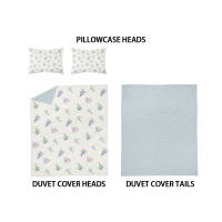 Juego De Cama Navideño 3 Piezas Con Patrón De Árbol De Navidad (1 Funda De Edredón + 2 Fundas De Almohada) Set De Ropa De Cama Suave Y Cómoda - details 14