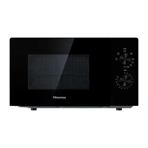 Microondas Hisense H20MOBP1 20L 700W Negro | Compacto, Fácil de Limpiar, Cocción Precisa - 1