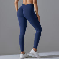 Pantalones De Yoga De Cintura Alta Para Mujer Pantalones De Correr Y Gimnasio De Talla Fija Cómodos Y Elegantes Para Ejercicio Y Fitness - details 17