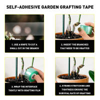 Cinta De Reparación De Jardín Parafilm Barriera De Humedad Para Plantas Arbolado De Fruta Y Semillero FATCOOL Pruner Bypass Plástico Recubierto - details 4