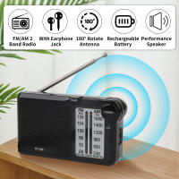 Radio Portátil R-150 AM/FM Con Altavoz Jack De Auriculares Baterías AA Para Uso Interior Exterior Y Emergencias - details 2